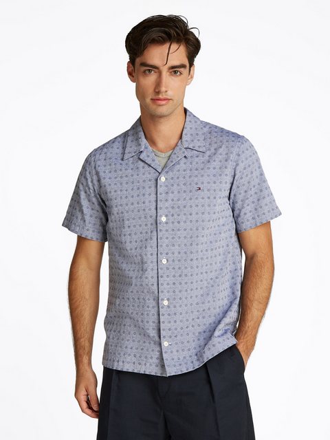 Tommy Hilfiger Kurzarmhemd COTTON LINEN DOBBY SS RF SHIRT günstig online kaufen