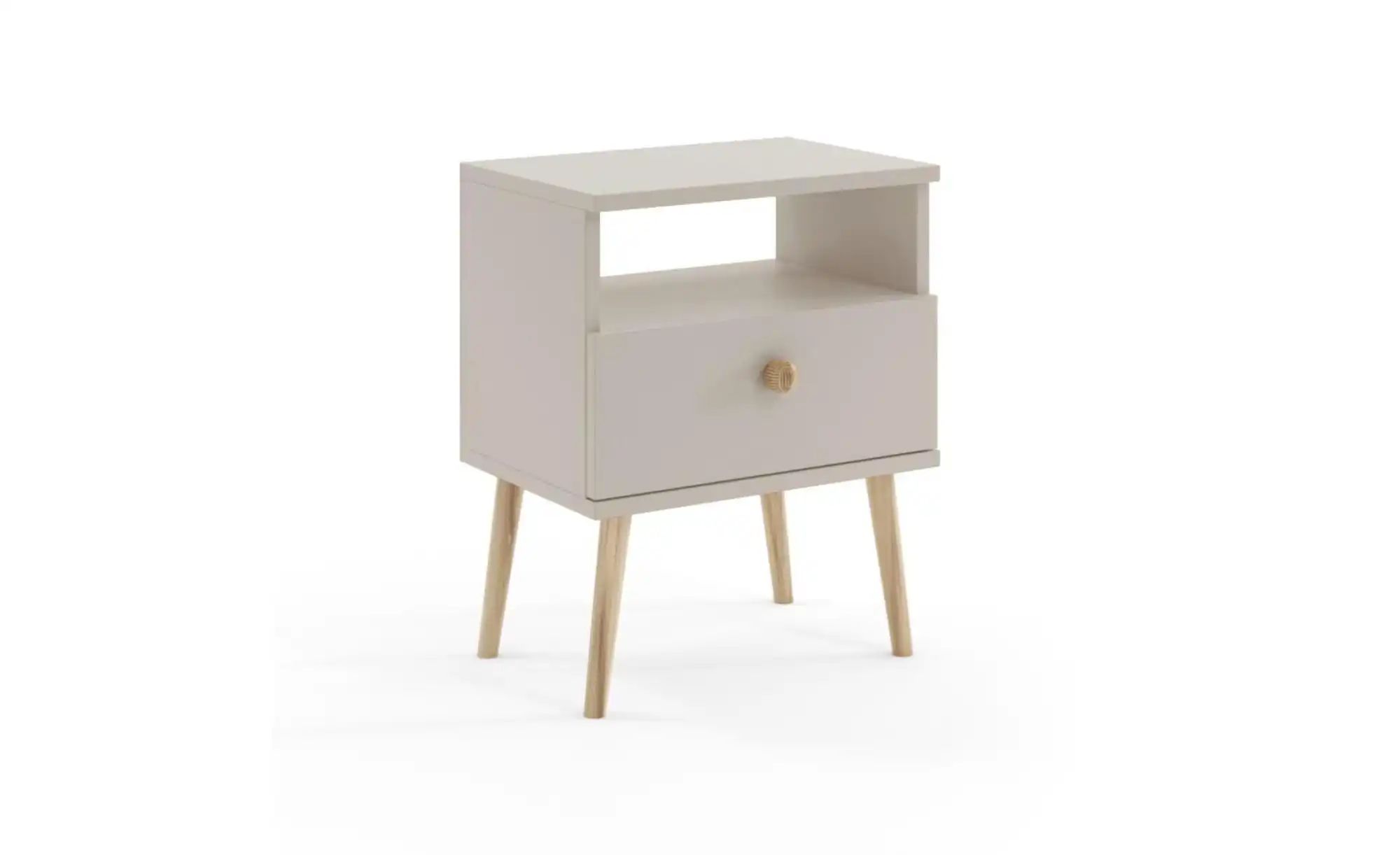 Nachtkommode  Ikon ¦ beige ¦ Maße (cm): B: 44 H: 55,5 Tische > Nachttische günstig online kaufen