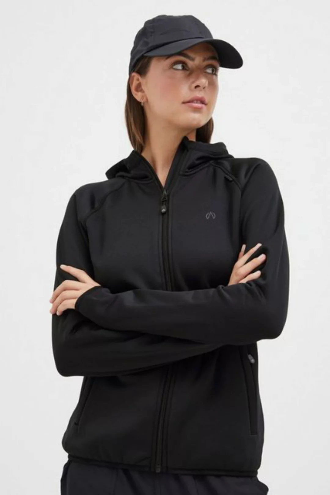 North Bend Fleecejacke NBBerta W 211745MMM Sportliche Fleecejacke mit Kapuz günstig online kaufen