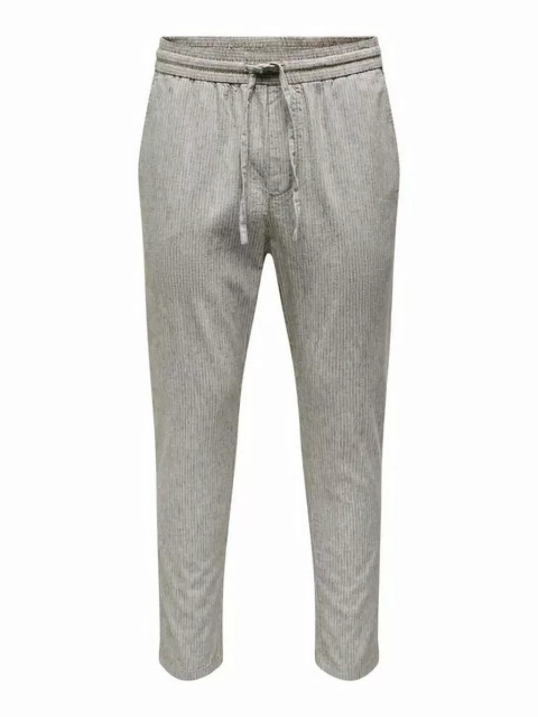 Only & Sons Herren Sweatpant ONSLINUS CROP LIFE LIN - Tapered Fit günstig online kaufen