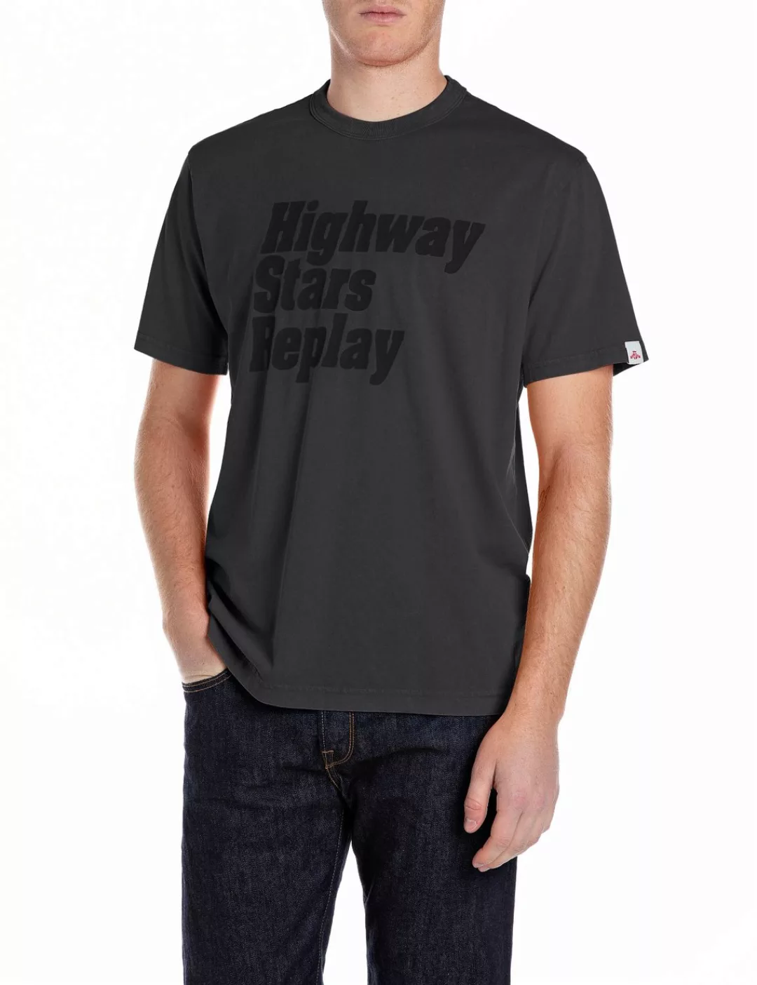 Replay T-Shirt, mit Front-Print günstig online kaufen