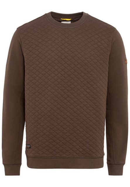 camel active Sweatshirt Sweatshirt mit Diamant Steppung günstig online kaufen