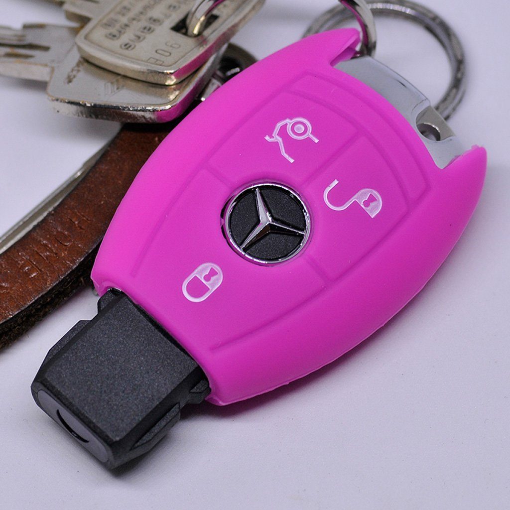 mt-key Schlüsseltasche Autoschlüssel Softcase Silikon Schutzhülle günstig online kaufen