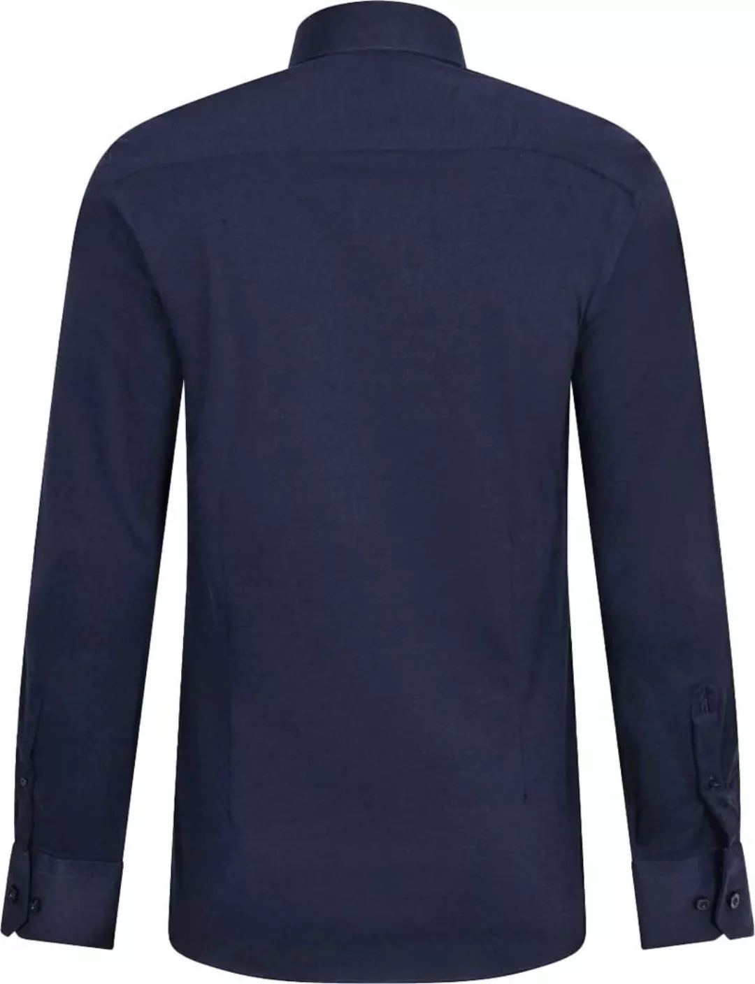 Cavallaro Piqué Hemd Navy - Größe 39 günstig online kaufen