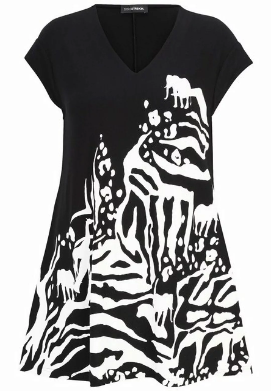 Doris Streich Longshirt (1-tlg) mit animalprint günstig online kaufen