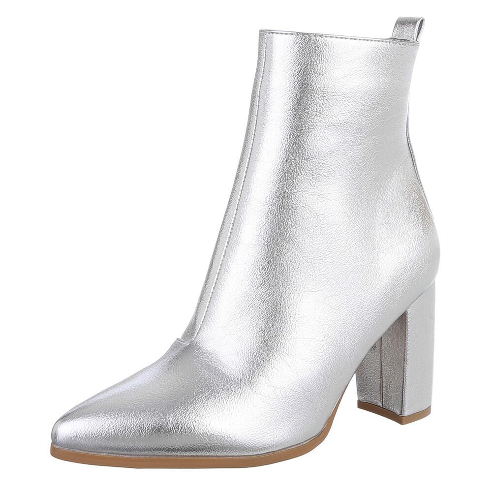 Ital-Design Elegante Stiefeletten mit Blockabsatz für günstig online kaufen