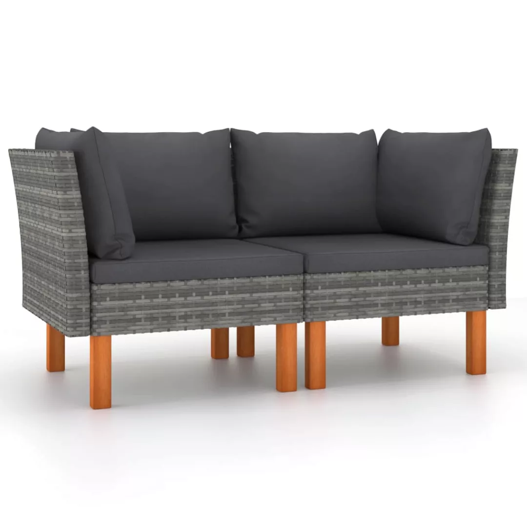 vidaXL Sofaelement Ecksofas 2 Stk. Poly günstig online kaufen