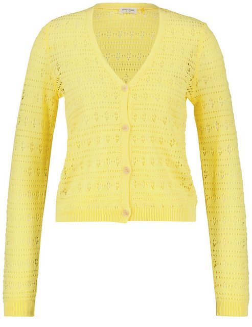 GERRY WEBER Cardigan Cardigan aus Pointelle-Strick günstig online kaufen