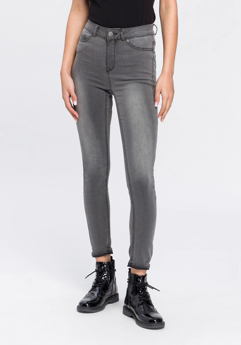 Arizona Skinny-fit-Jeans "Ultra Stretch", High Waist günstig online kaufen