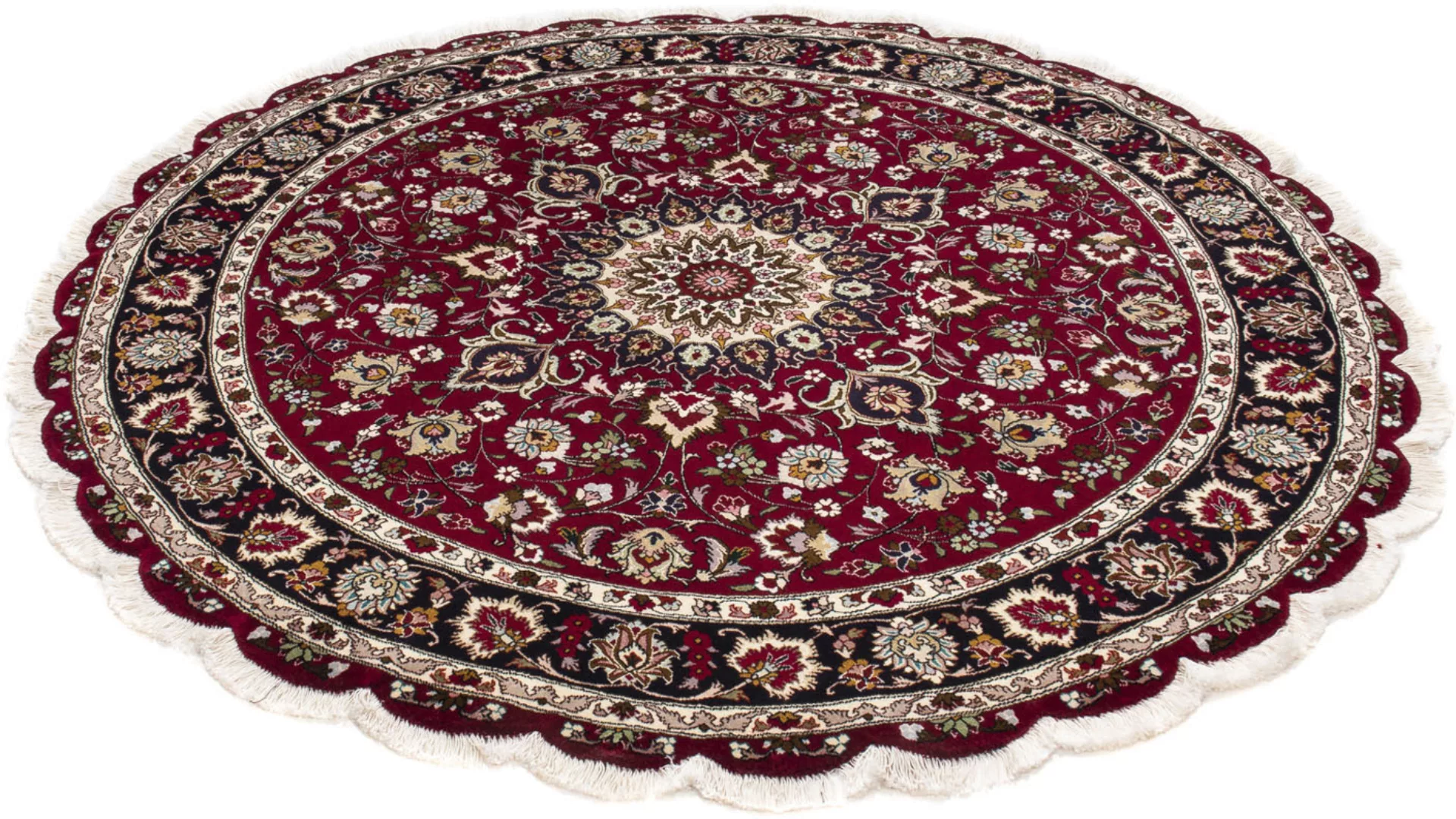morgenland Orientteppich »Perser - Täbriz - Royal rund - 150 x 150 cm - dun günstig online kaufen
