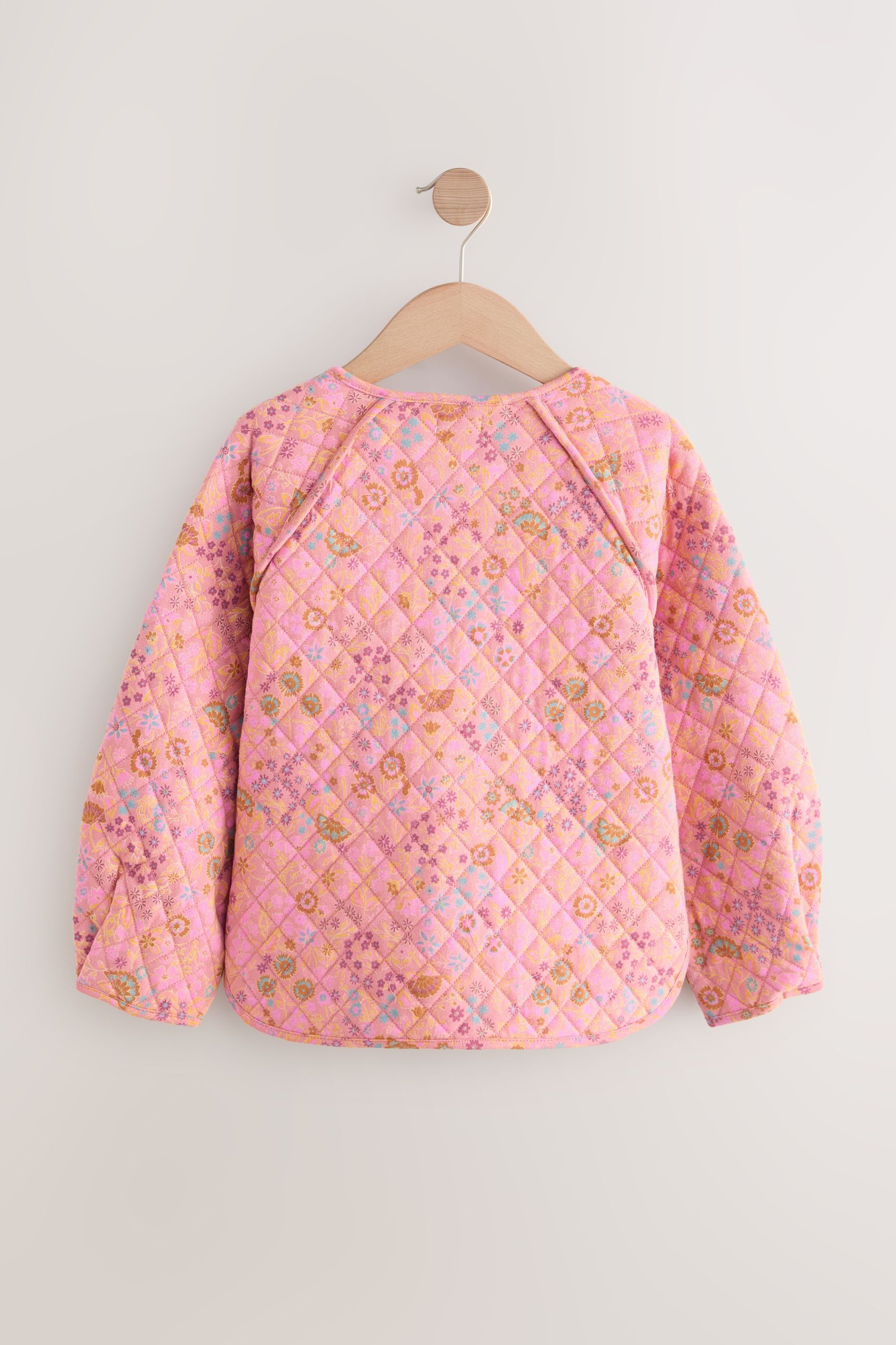 Next Steppjacke Steppjacke mit Blumen-Print (1-St) günstig online kaufen