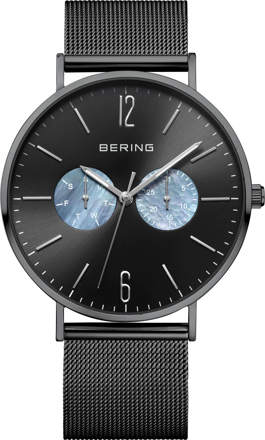 Bering Multifunktionsuhr mit Milanaise Armband 14240-123 Herrenuhr günstig online kaufen