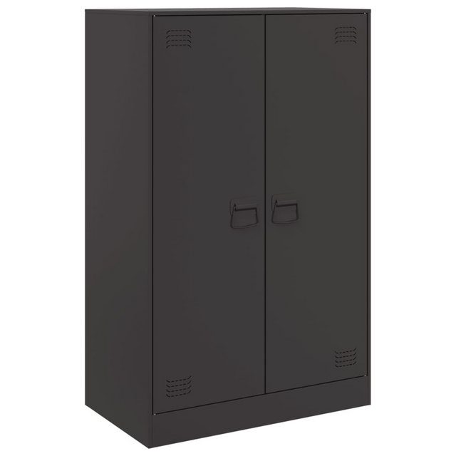 vidaXL Mehrzweckschrank Sideboard Schwarz 67x39x107 cm Stahl günstig online kaufen