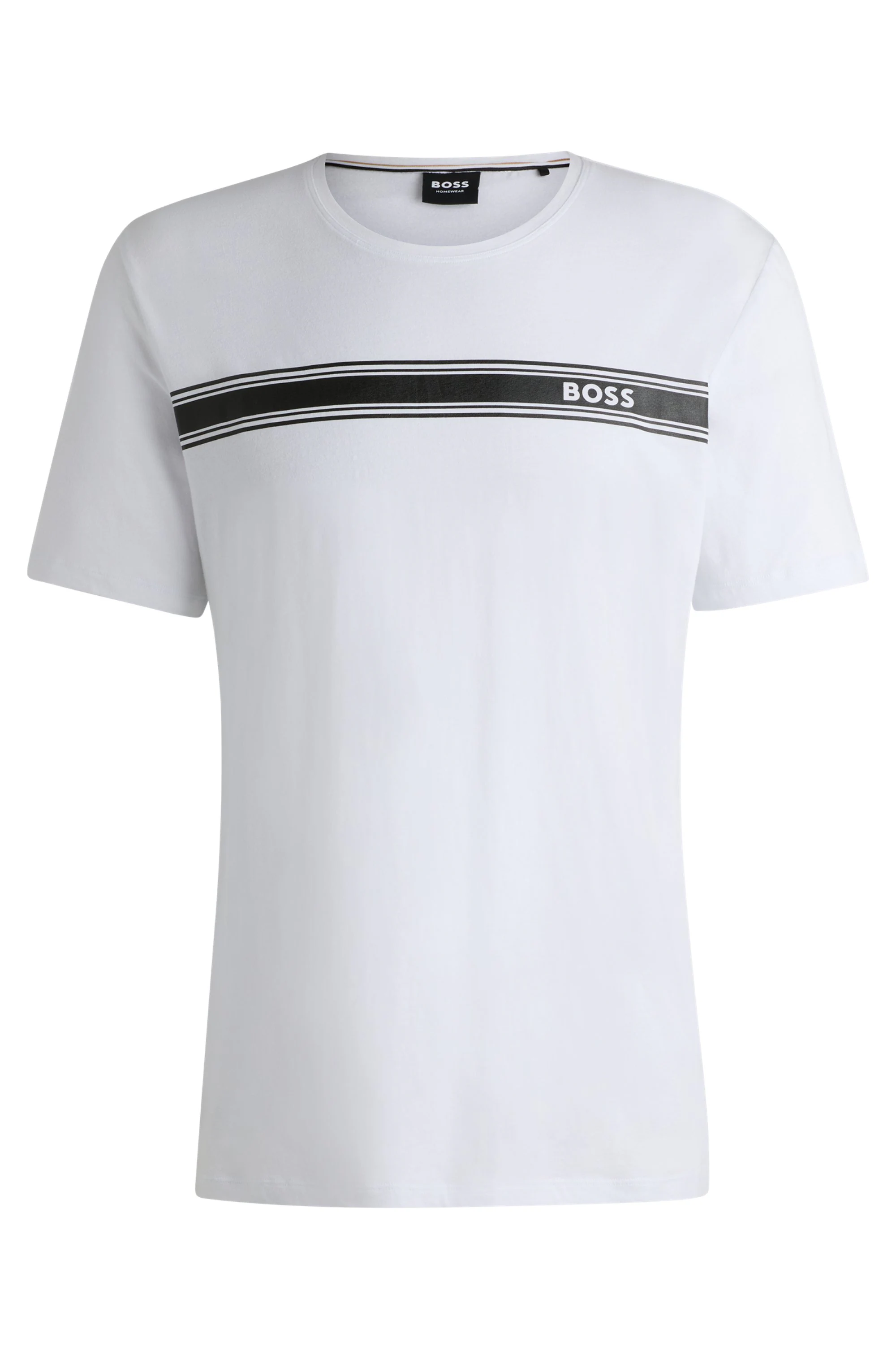 BOSS T-Shirt "Urban T-Shirt 102", mit Kontraststreifen günstig online kaufen