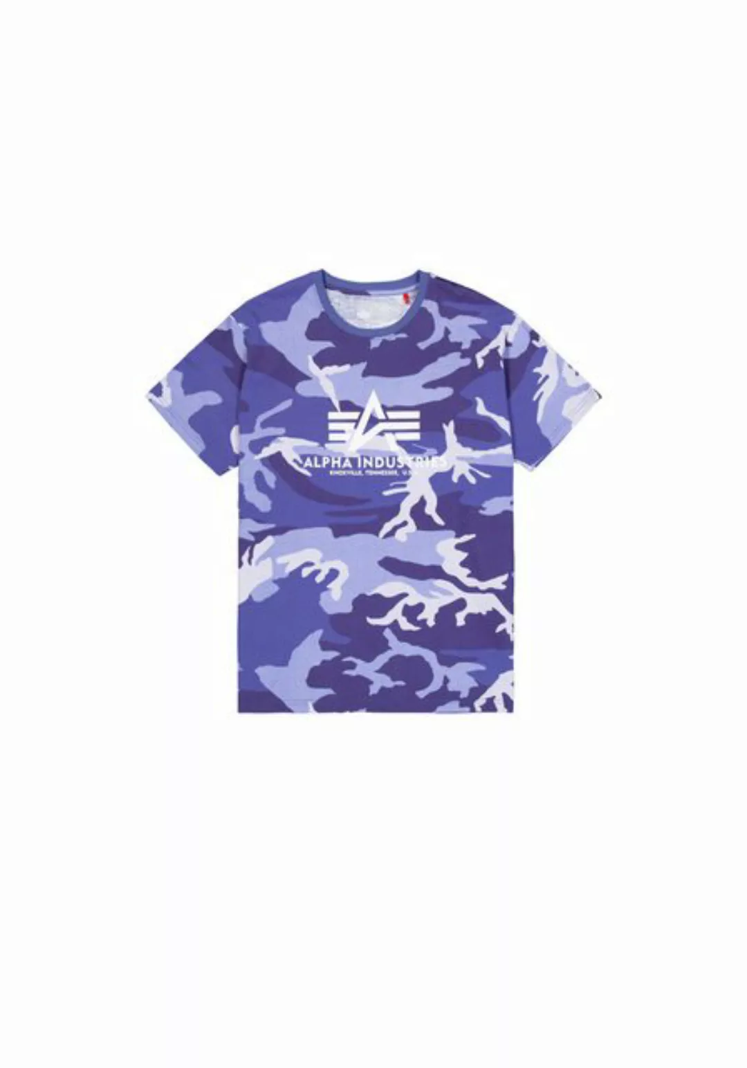 Alpha Industries T-Shirt Alpha Industries Men - T-Shirts Basic T-Shirt Camo günstig online kaufen