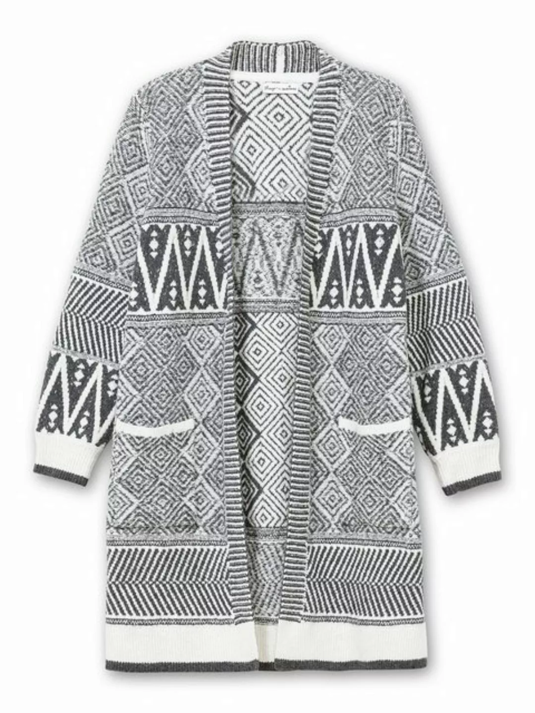 sheego by Joe Browns Longstrickjacke "Große Größen", im Jacquard-Mustermix günstig online kaufen