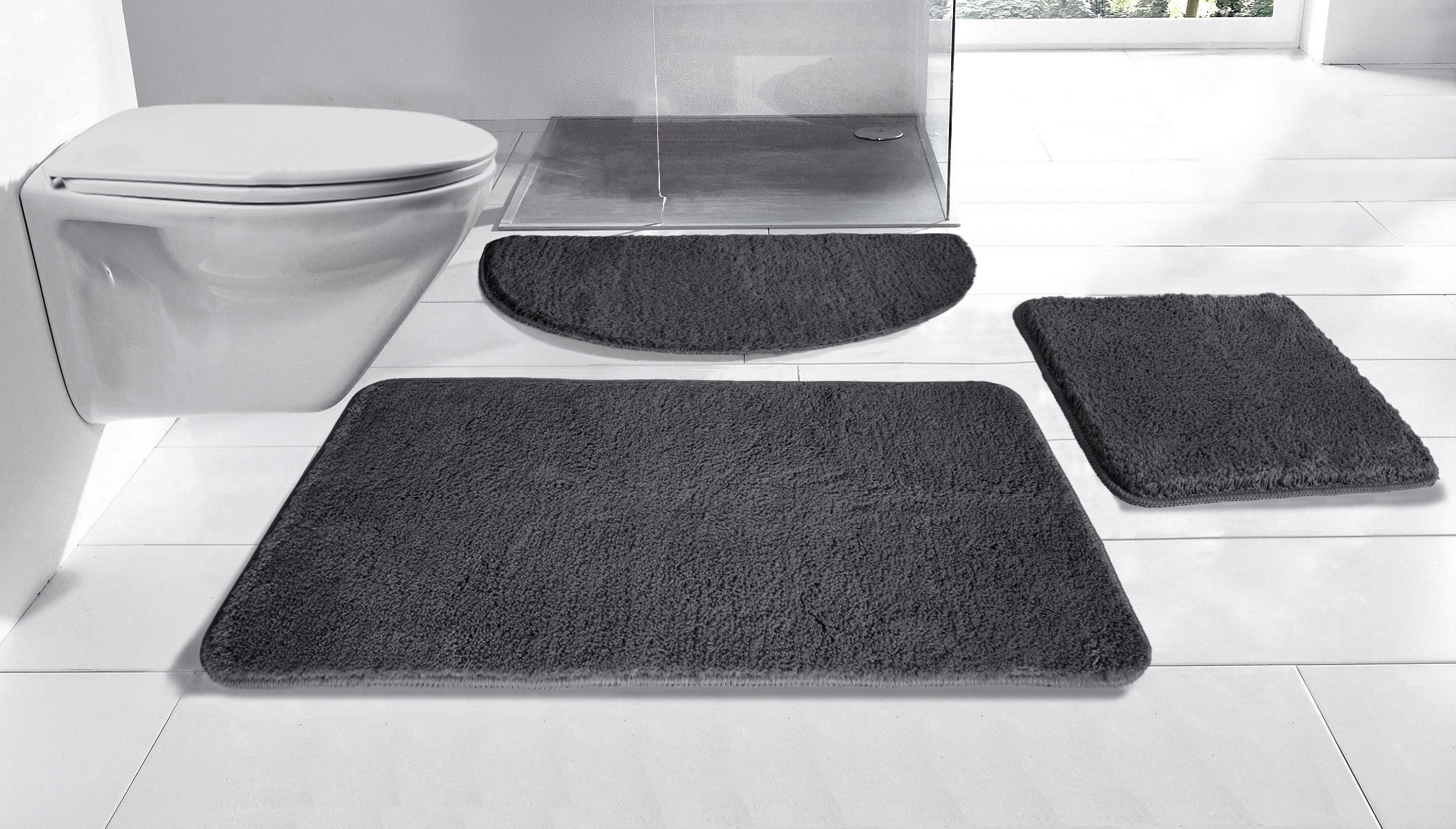 my home Badematte Inga, Badezimmer Teppich, günstig online kaufen