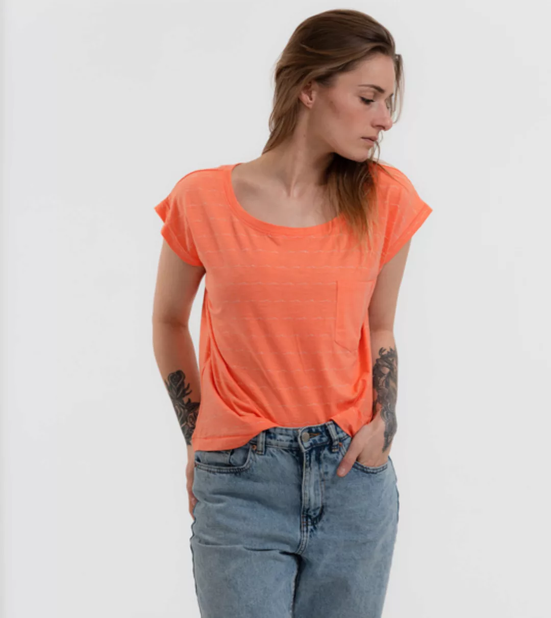 Oversize Shirt Katie Aus Biobaumwolle günstig online kaufen
