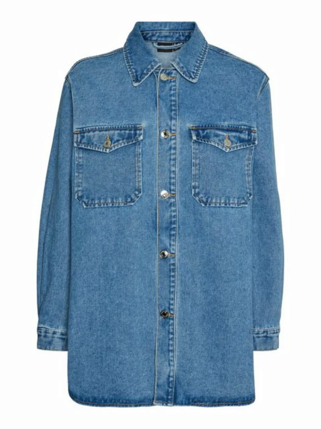 Vero Moda Jeansbluse VMNAYA OVERSIZED DENIM SHIRT MIX NOOS günstig online kaufen