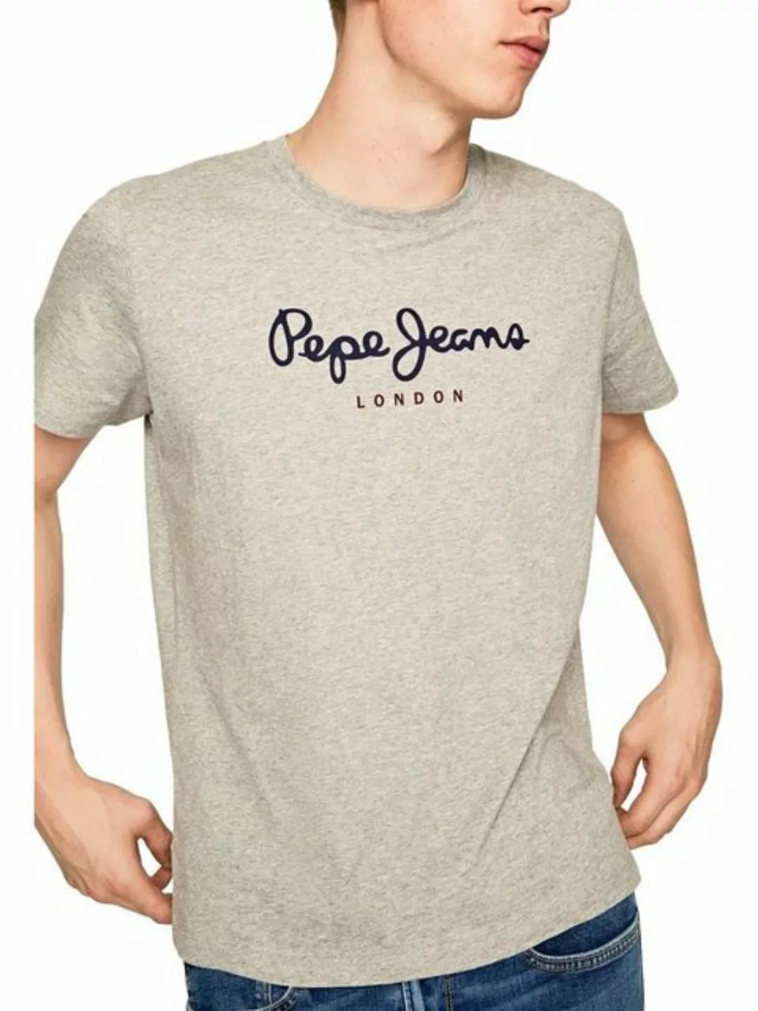 Pepe Jeans Herren Rundhals T-Shirt EGGO N - Regular Fit günstig online kaufen