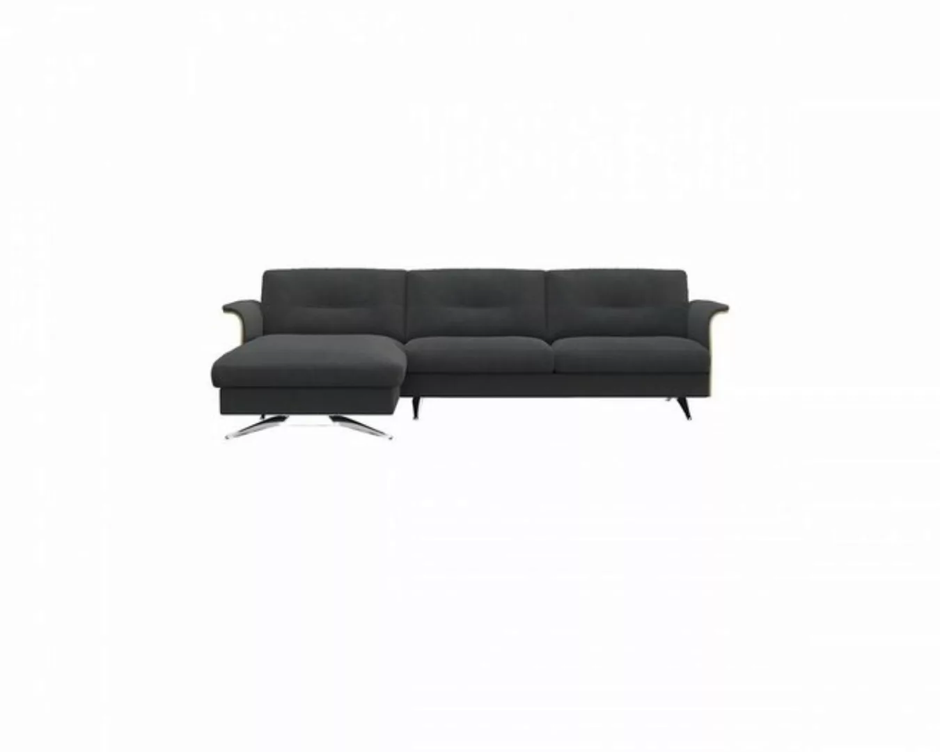 FLEXLUX Ecksofa "Glow, super bequem durch hochwertigem Sitzaufbau mit Feder günstig online kaufen