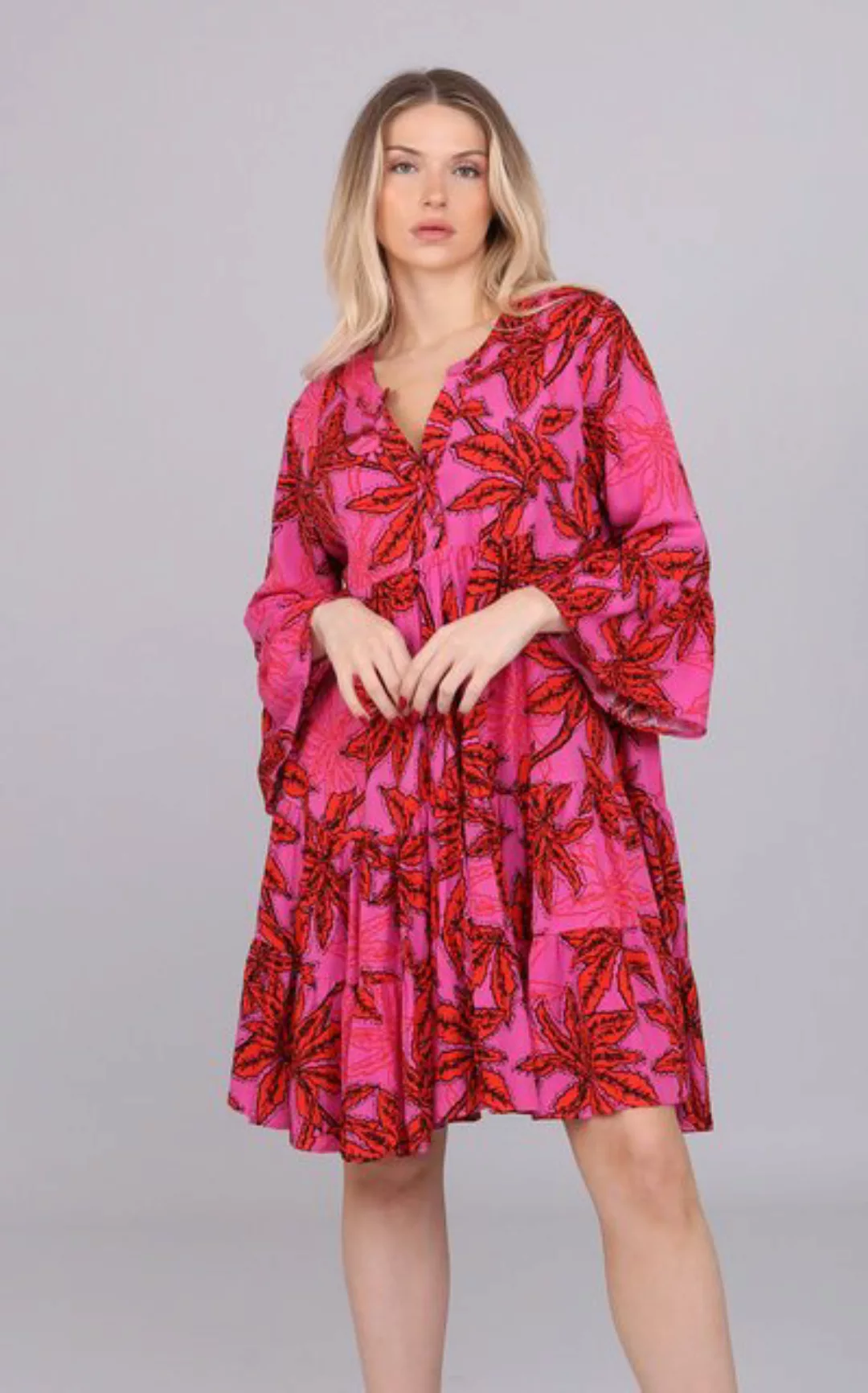 YC Fashion & Style Tunikakleid "Charmante Blütenpracht Tunika – Eleganz tri günstig online kaufen