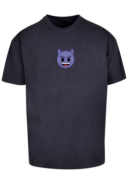 emoji couture T-Shirt Evil smiling furry purple face Premium Qualität günstig online kaufen