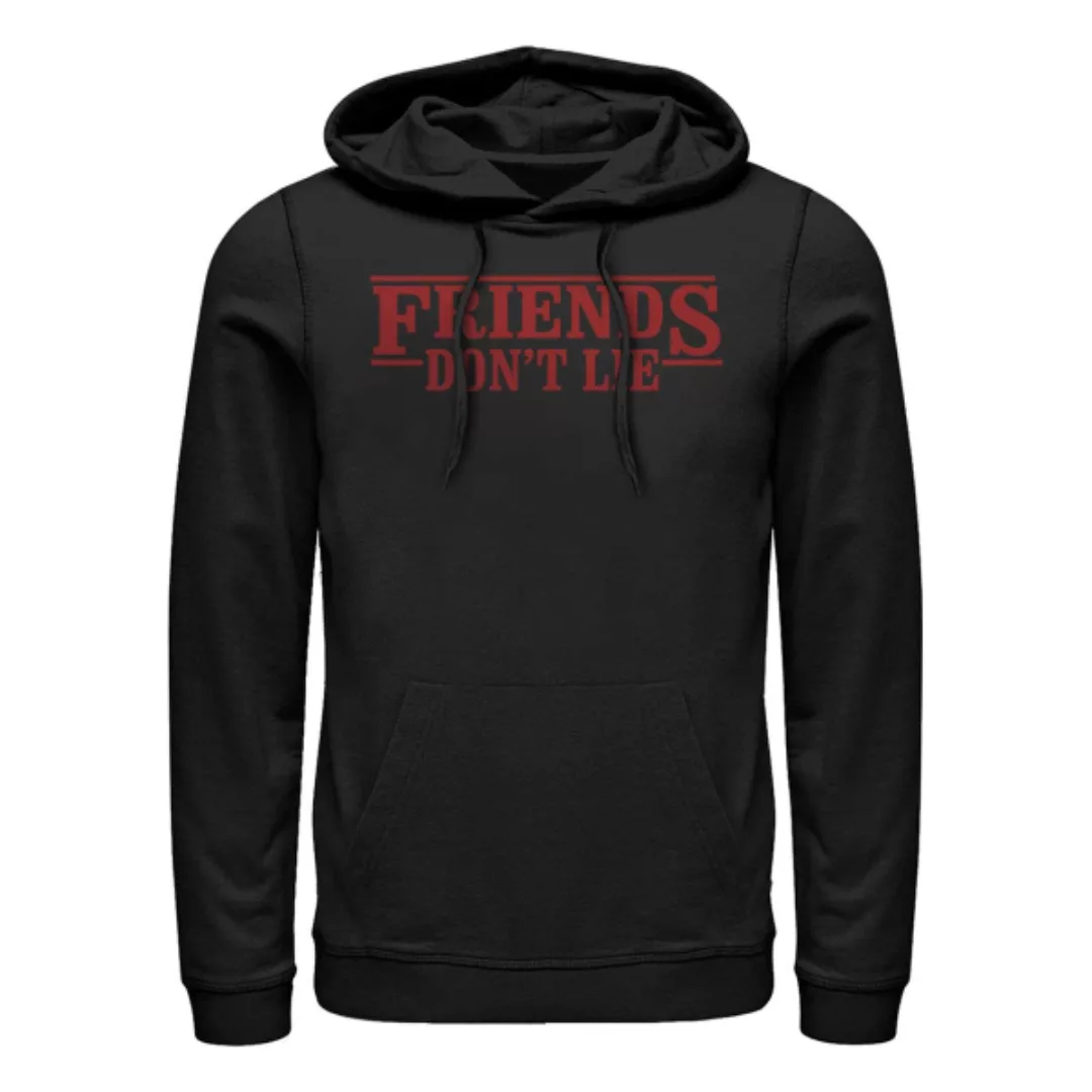 Netflix - Stranger Things - Quote Friends Dont Lie - Unisex Hoodie günstig online kaufen