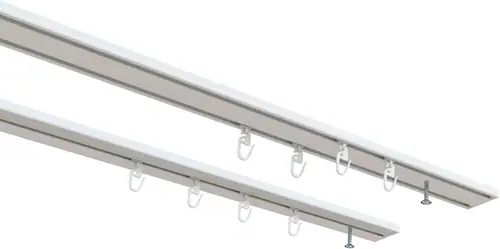 my home Gardinenschiene »Tanbul«, 2 läufig-läufig, Fixmaß günstig online kaufen
