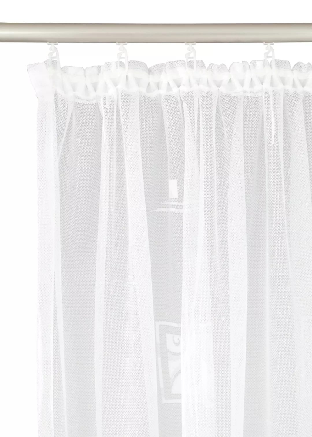 Weckbrodt Gardine »Alexa«, (1 St.), Jacquard, strukturiert,halbtransparent, günstig online kaufen