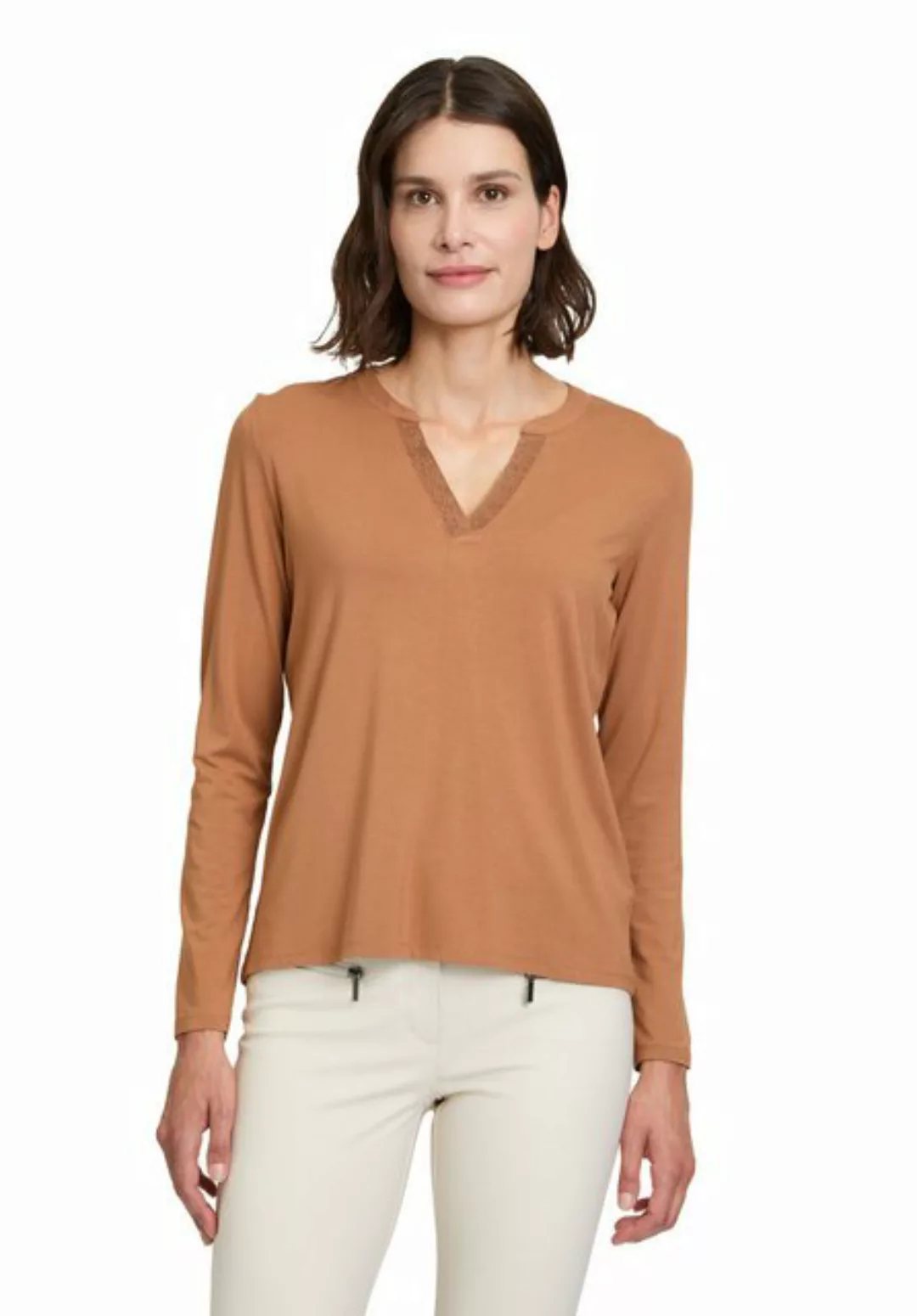 Betty Barclay Kurzarmshirt Betty Barclay Blusenshirt mit Kragen (1-tlg) Auf günstig online kaufen