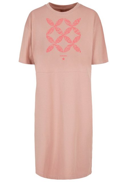 F4NT4STIC Shirtkleid "Blumenmuster Coral", Print günstig online kaufen