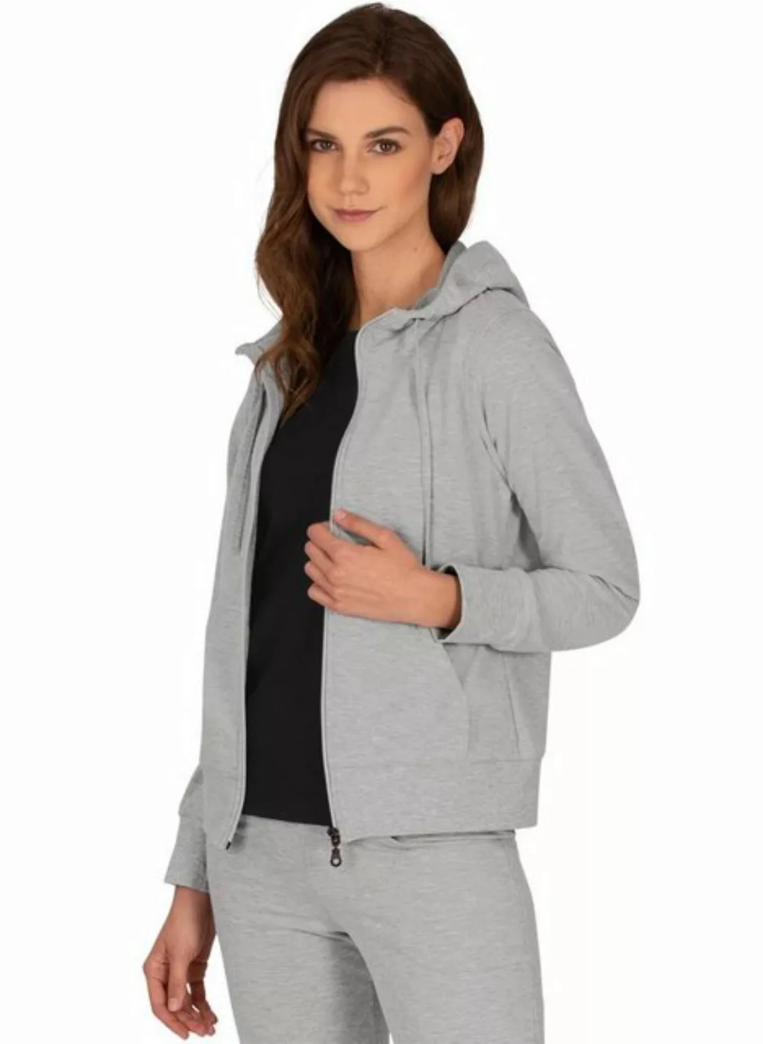 Trigema Sweatjacke TRIGEMA Kapuzenjacke (1-tlg) günstig online kaufen