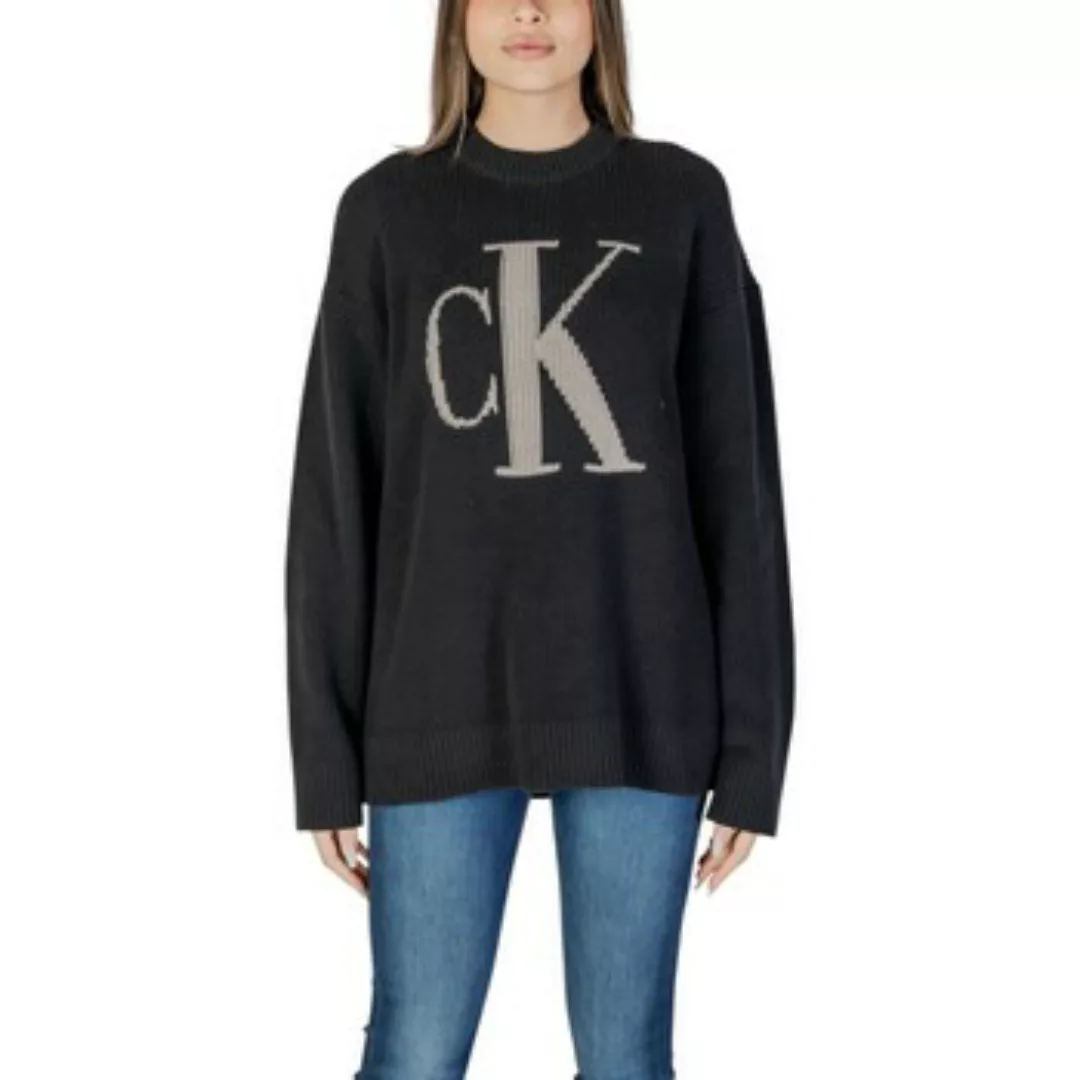 Calvin Klein Jeans  Pullover CK INTARSIA HIGH NECK J20J224799 günstig online kaufen