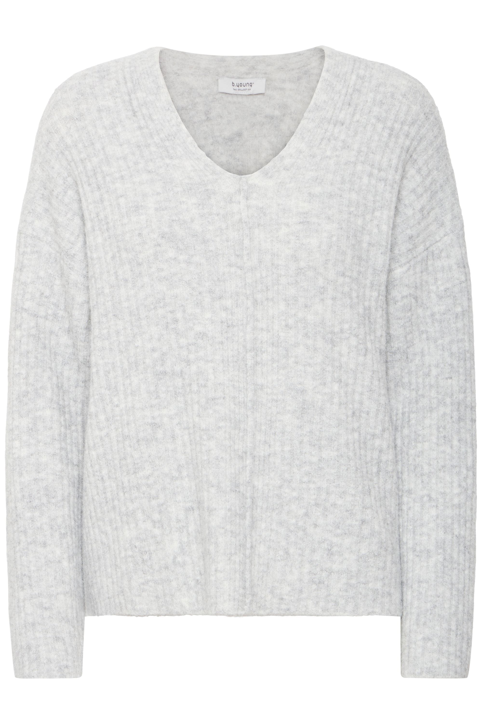 b.young Strickpullover "Strickpullover BYOMEA V-NECK JUMPER -" günstig online kaufen