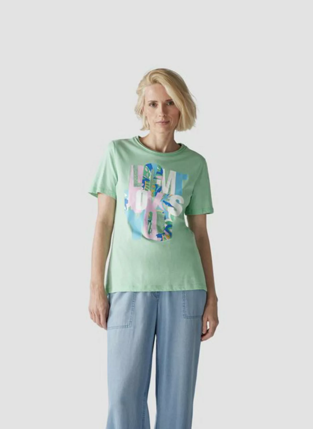 LeComte Print-Shirt LeComte Trendiges T-Shirt mit Statement-Print günstig online kaufen