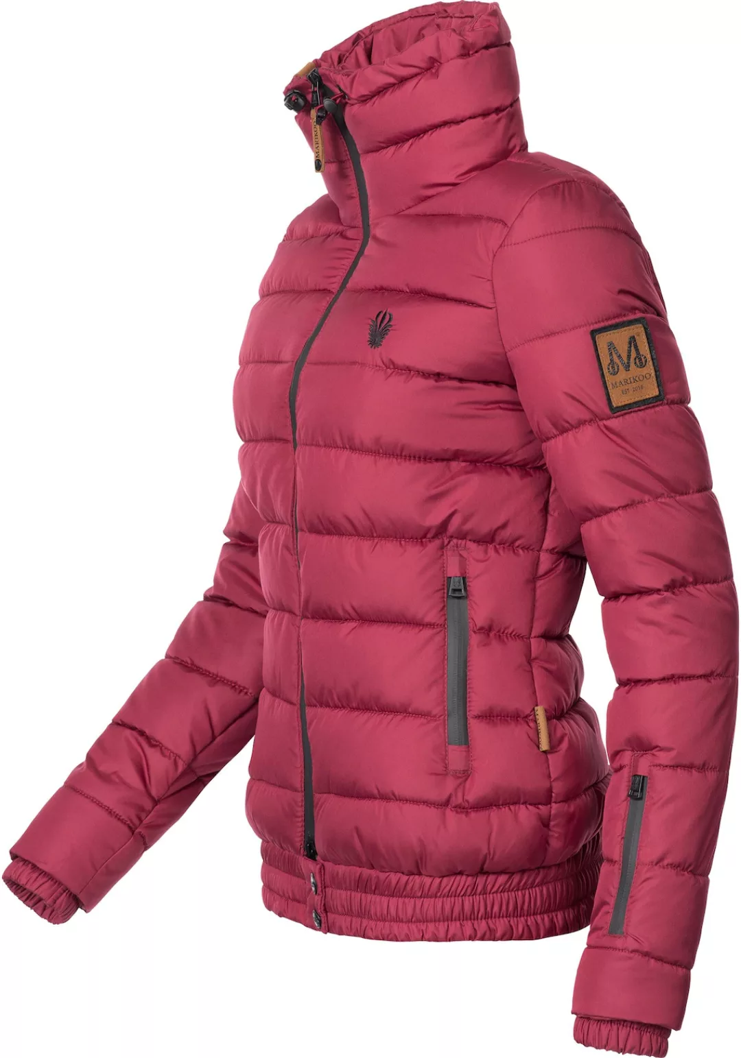 Marikoo Steppjacke "Poison", ohne Kapuze, stylische Damen Winterjacke mit h günstig online kaufen