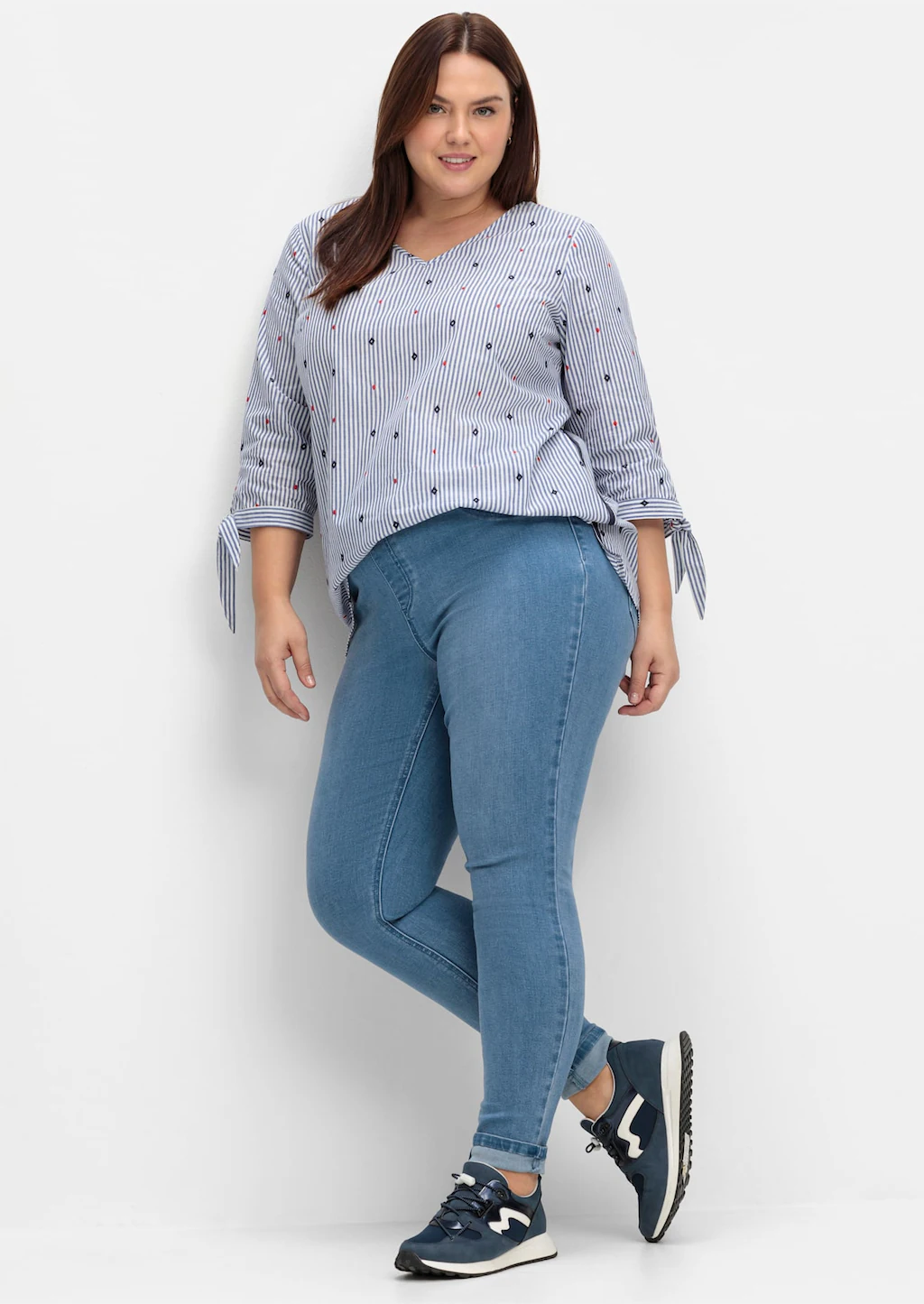 Sheego Jeansleggings, (1 tlg.) günstig online kaufen
