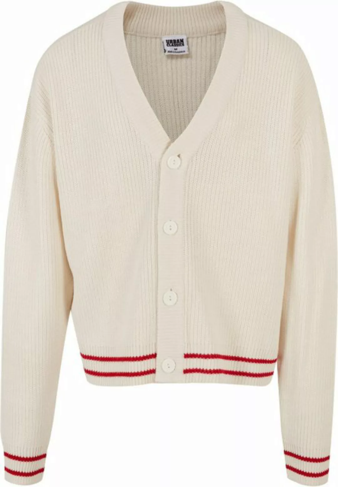 URBAN CLASSICS Strickjacke "Urban Classics Herren Sporty Boxy Cardigan", (1 günstig online kaufen