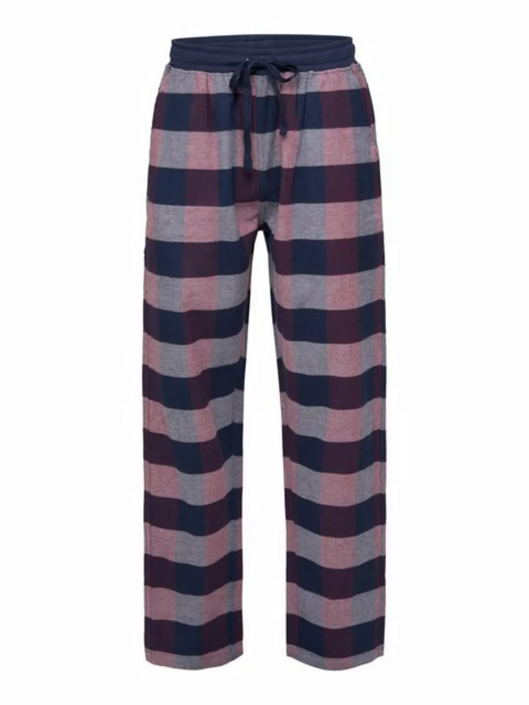 Phil & Co. Pyjamahose Flanell Cozy Warm Loungewear günstig online kaufen