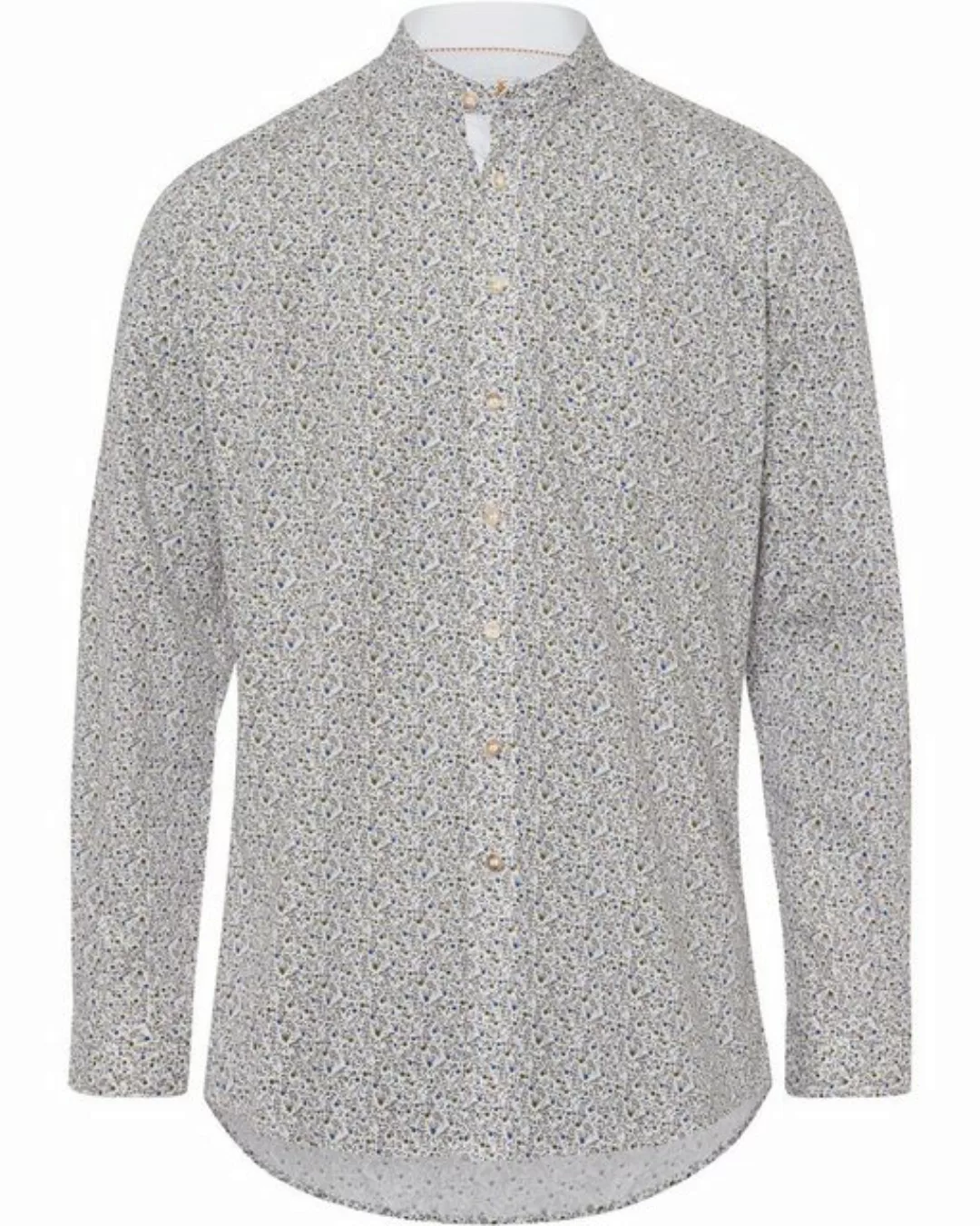 Almsach Trachtenhemd Stehkragenhemd Blumenprint günstig online kaufen