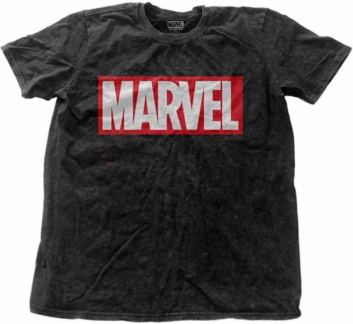 MARVEL Print-Shirt MARVEL Comics T-Shirt grau vintage Erwachsene + Jugendli günstig online kaufen