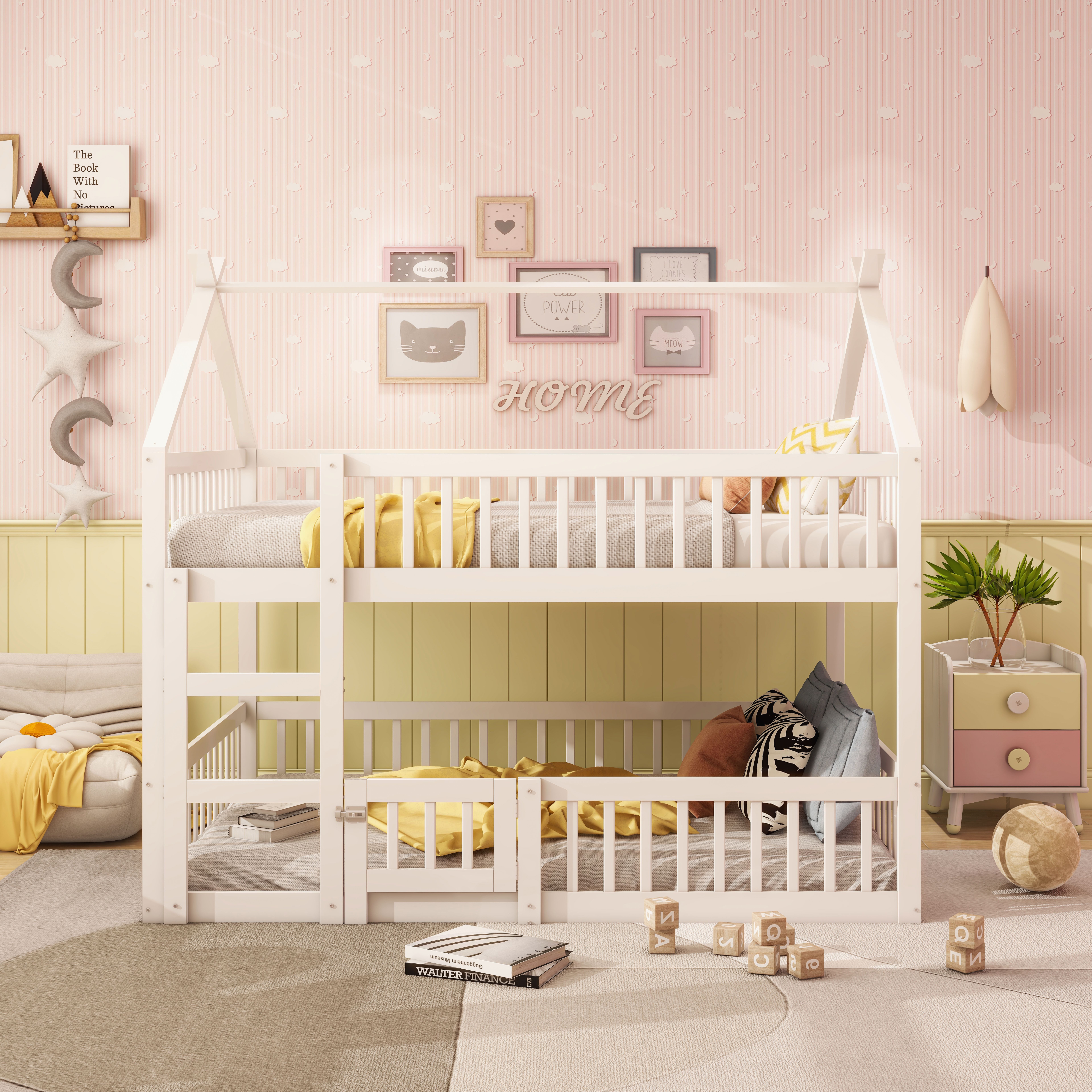 Ulife Etagenbett Kinderbett Jugendbett Kinder-Familienbett mit günstig online kaufen