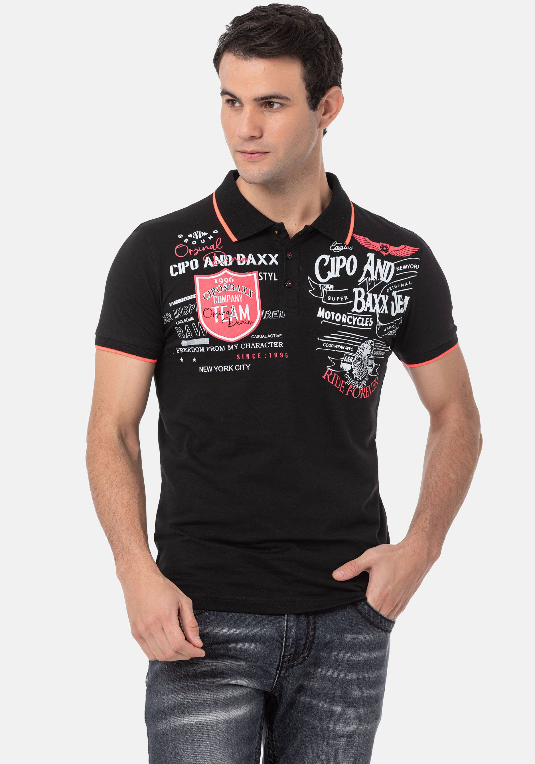 Cipo & Baxx Poloshirt günstig online kaufen