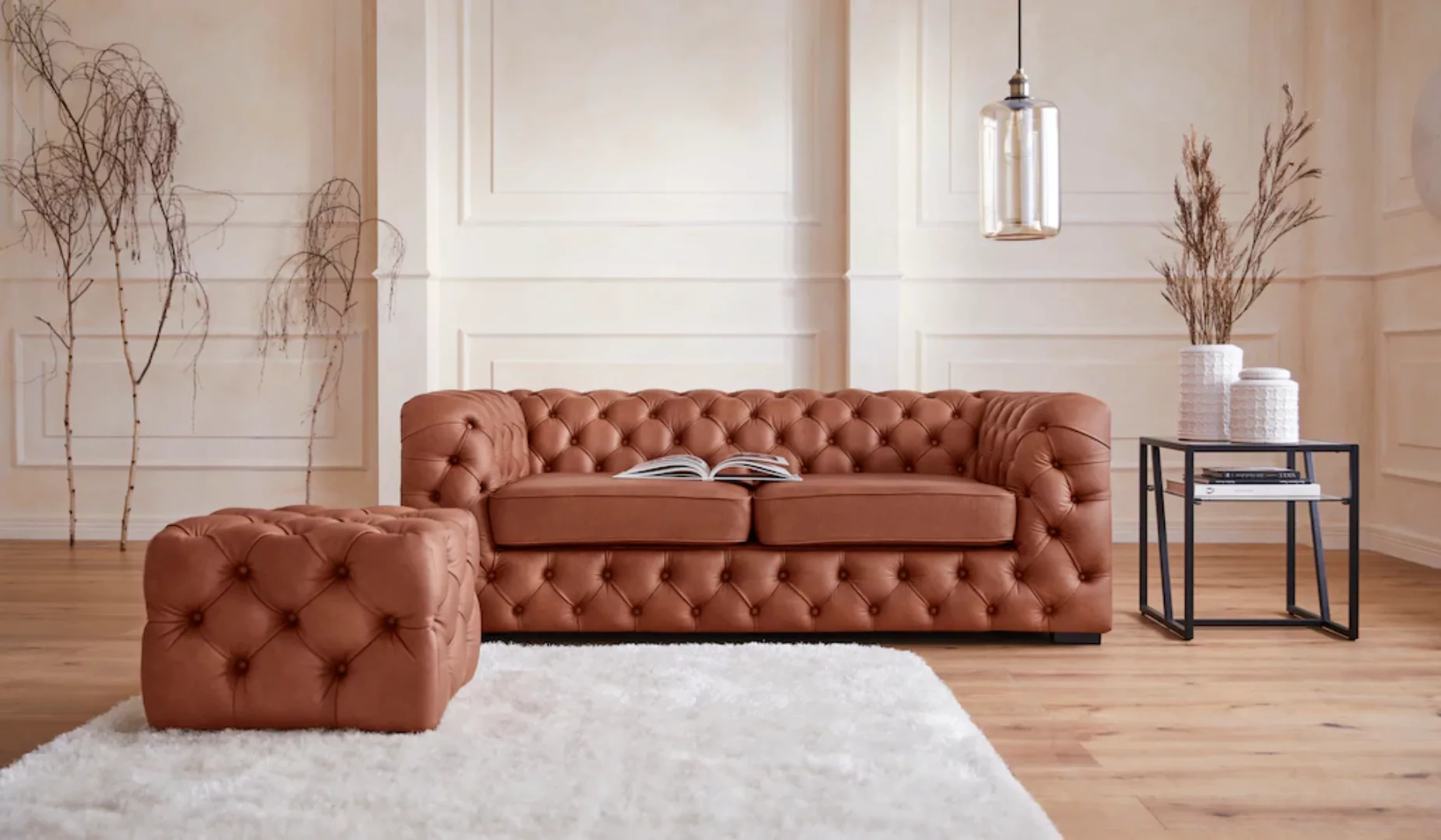 Guido Maria Kretschmer Home&Living Chesterfield-Sofa »Kalina«, mit klassisc günstig online kaufen