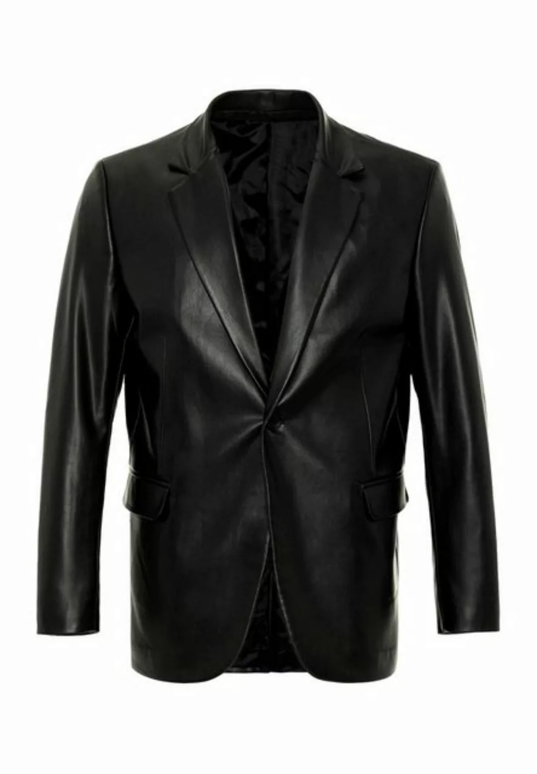 Antioch Winterjacke Faux Leather Blazer Jacket günstig online kaufen