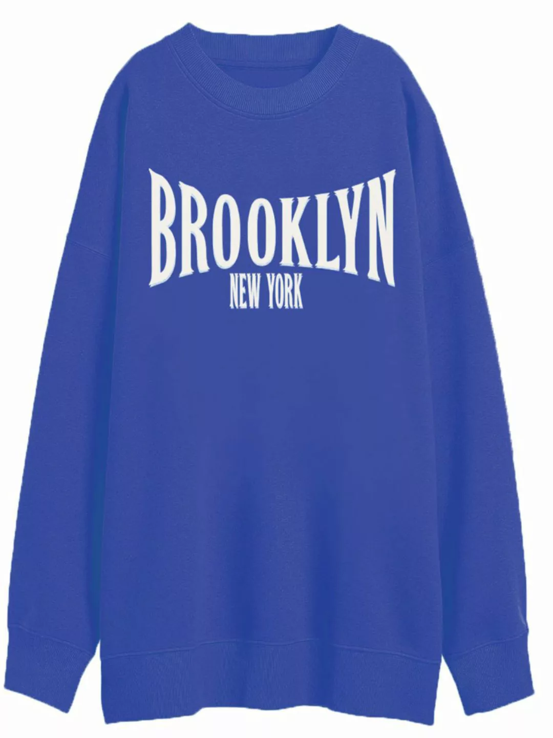 VERO MODA Oversize Sweatshirt Damen Blau günstig online kaufen