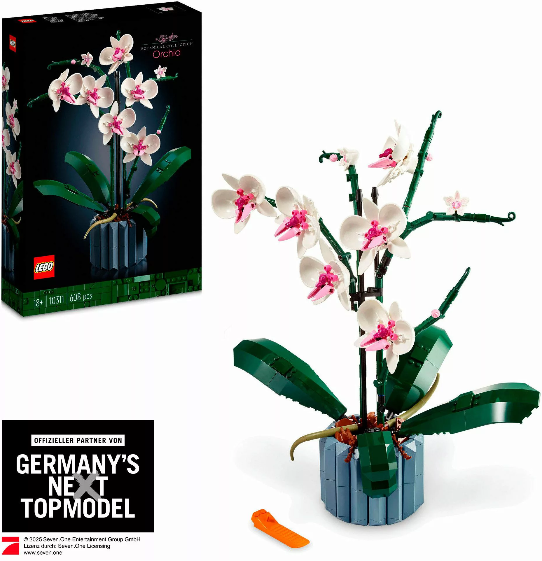LEGO® Orchidee (10311), LEGO Botanicals Konstruktionsspielsteine, günstig online kaufen