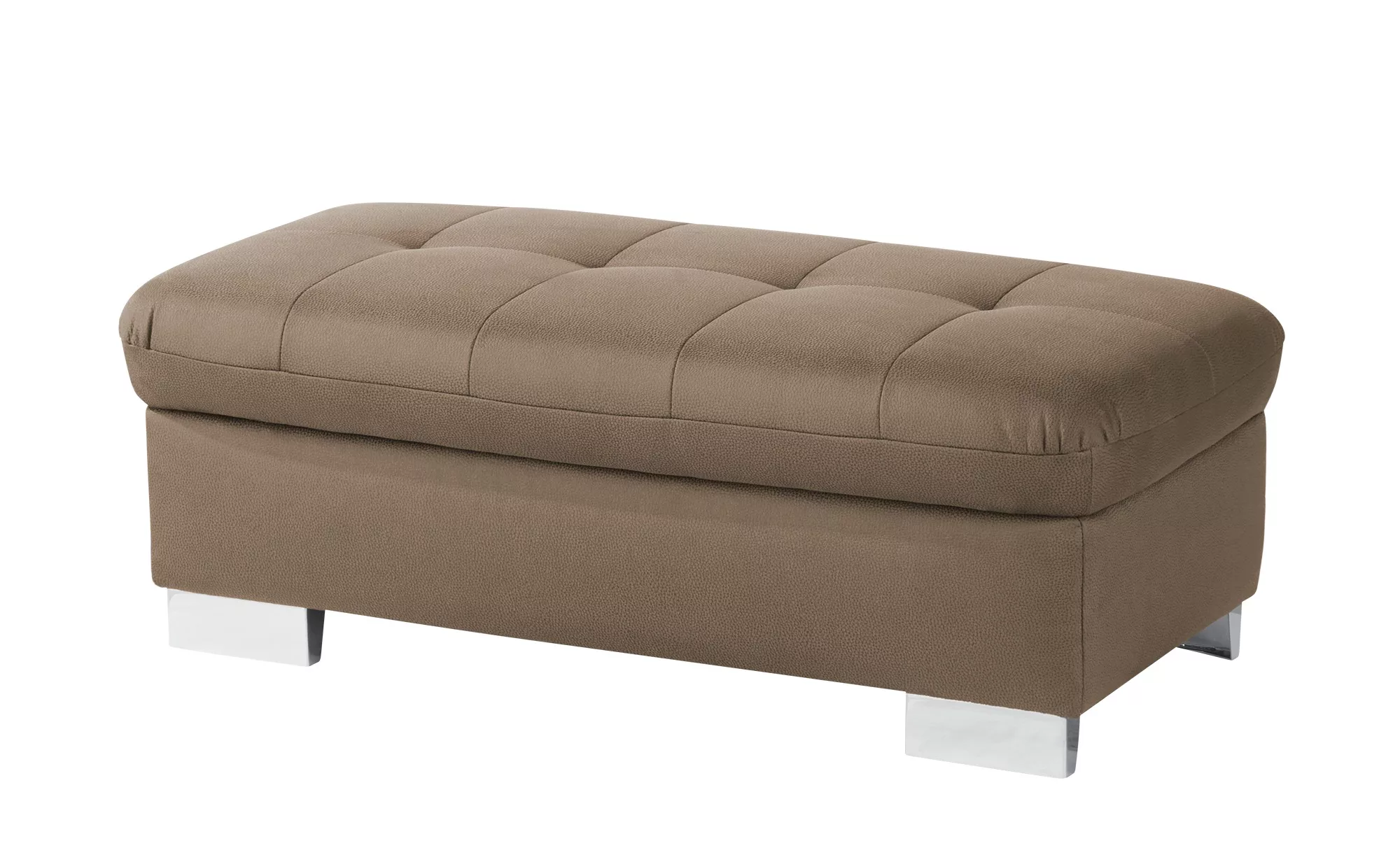 Lounge Collection Hocker  Inka ¦ braun ¦ Maße (cm): B: 130 H: 46 T: 65.0 Po günstig online kaufen