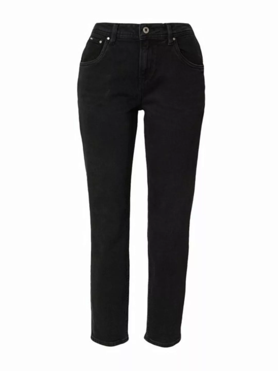 Pepe Jeans Damen Jeans VIOLET - Relaxed Fit Tapered Leg - Schwarz - Black S günstig online kaufen